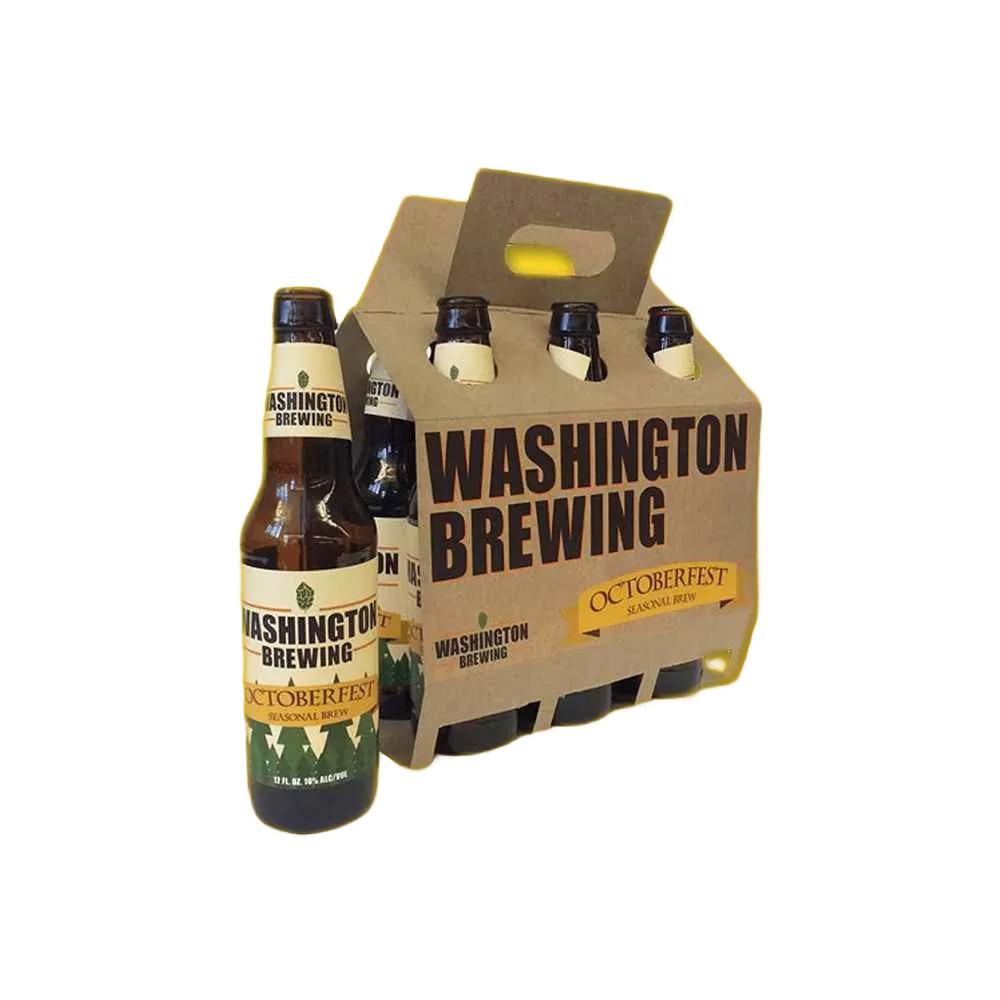 Custom Kraft Paper Bottle Neck Clamps and Brackets