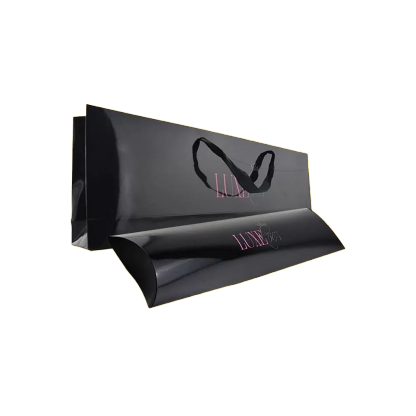 Custom Large Hair Extension Boxes With Ribbons