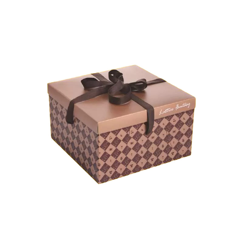 Custom Lid and Tray Cake Box