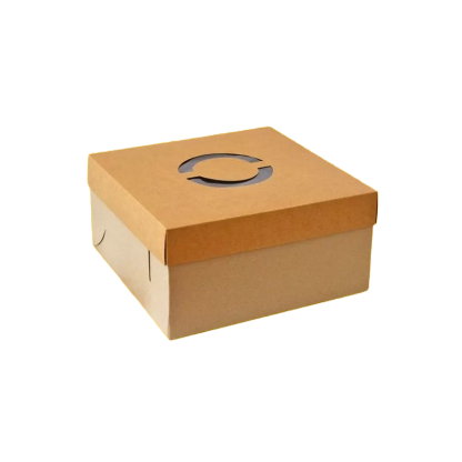 Custom Lid and Tray Cake Box