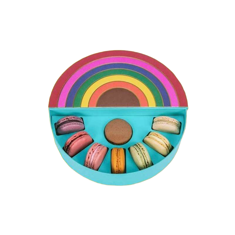 Custom Lid & Tray Macaron Boxes