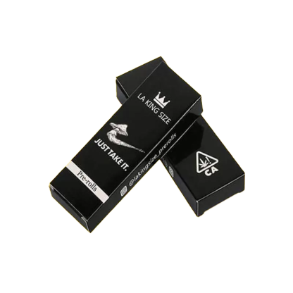 Customized lids and trays for pre-rolled joint packag