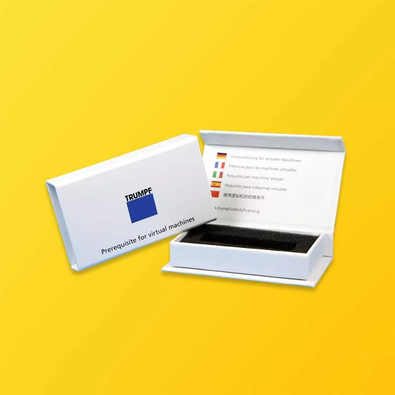 Custom luxury software hard box