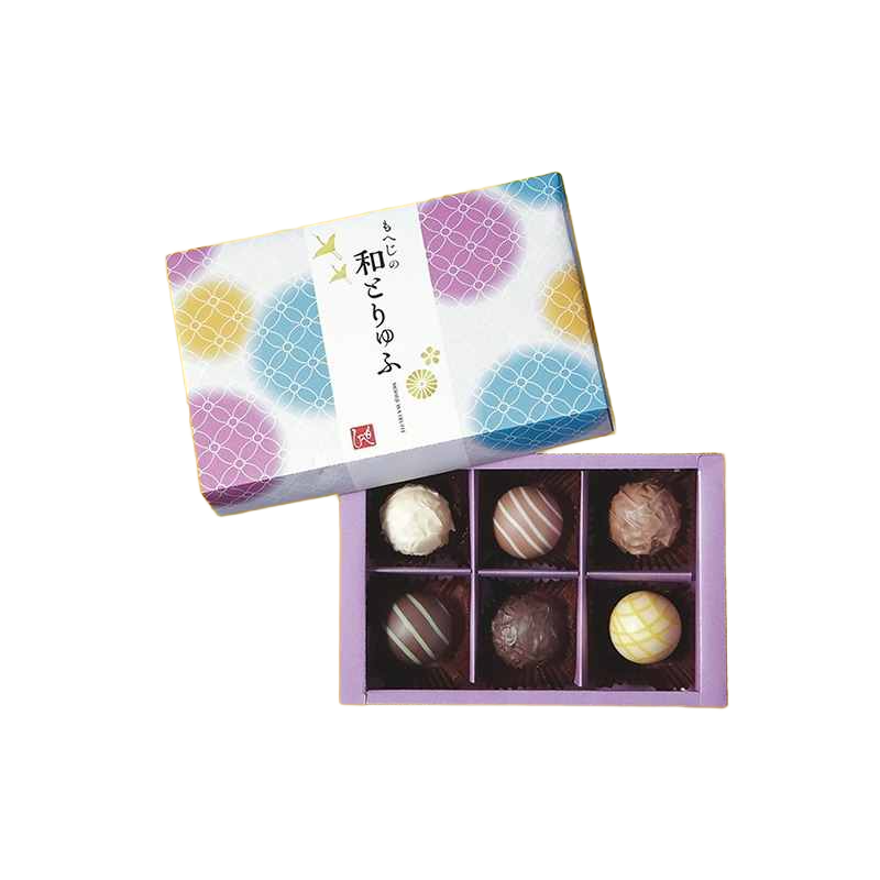 Custom lined chocolate boxes