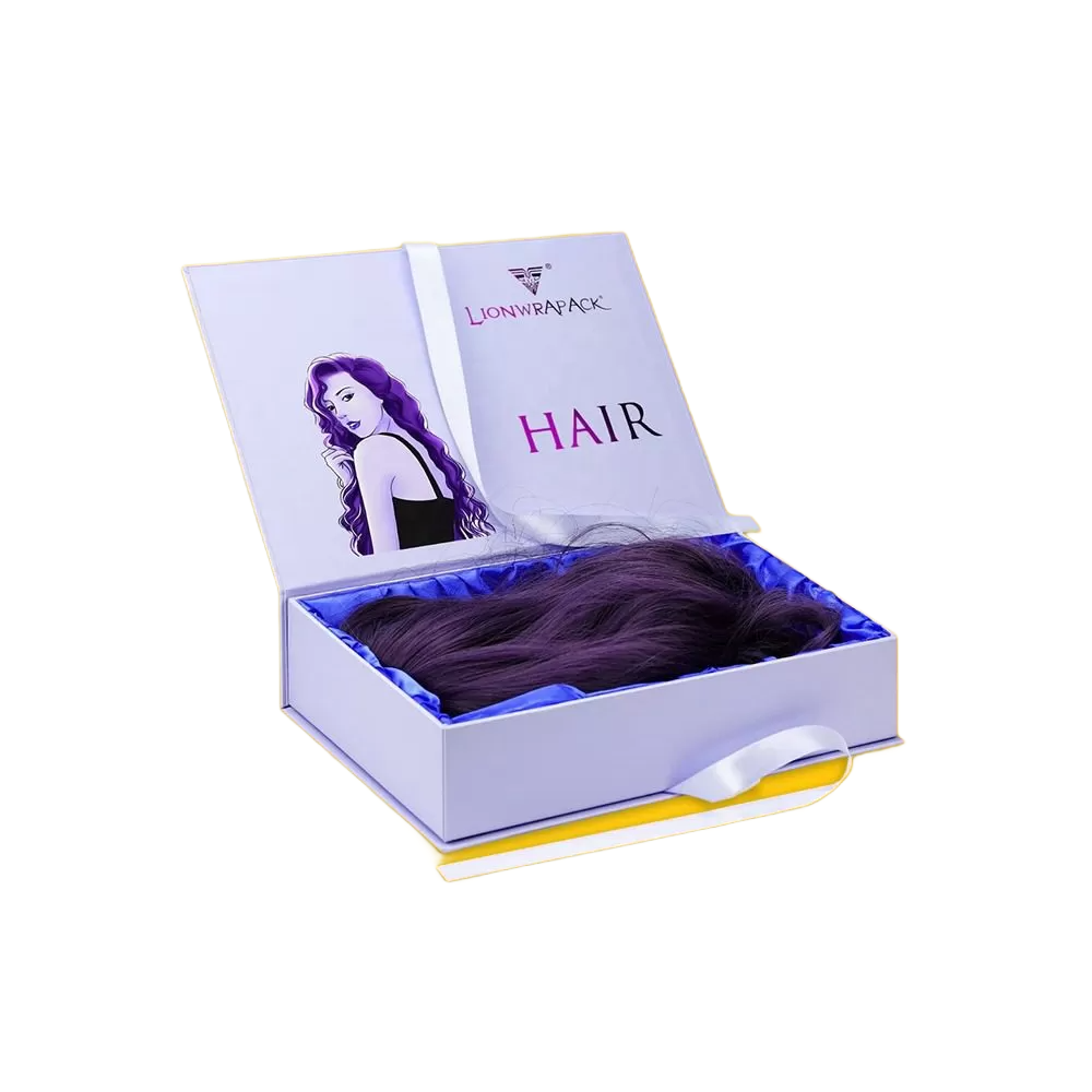 Custom Magnetic Closure Hair Extension Boxes