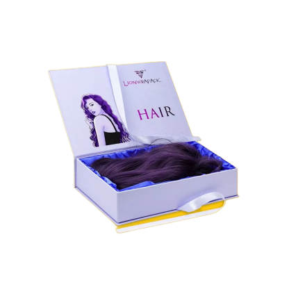 Custom Magnetic Closure Hair Extension Boxes