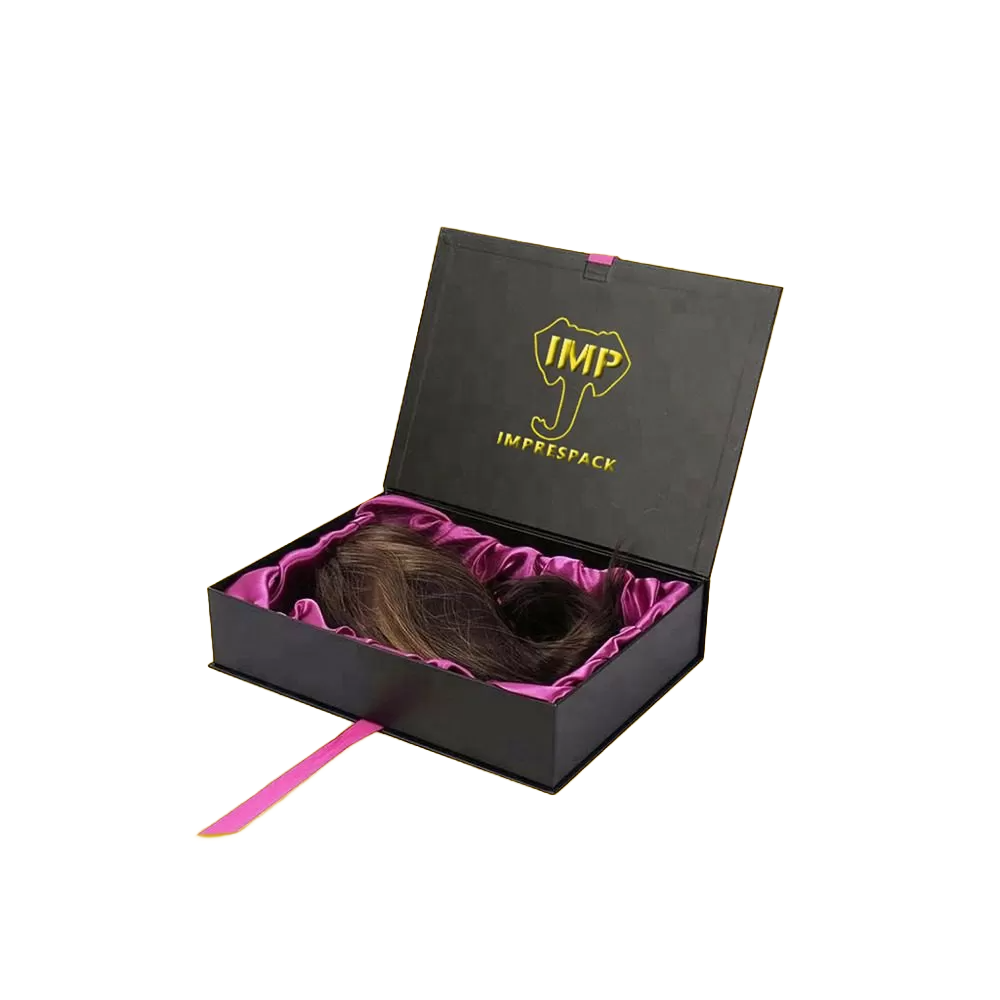 Custom Magnetic Closure Hair Extension Boxes