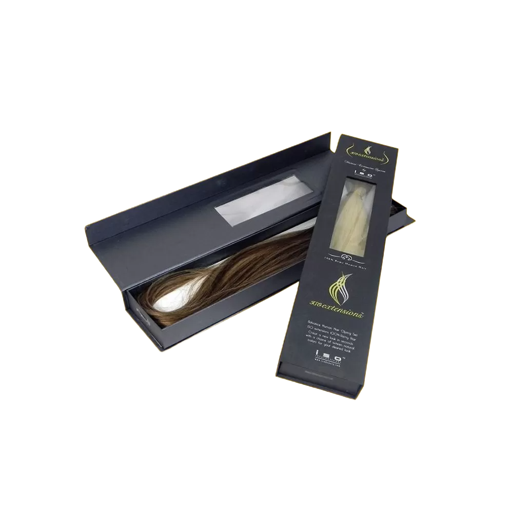 Custom Magnetic Closure Hair Extension Boxes