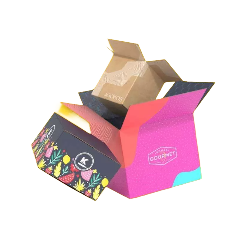 Customized Multicolor Household Packaging Boxes