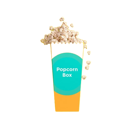 Custom popcorn boxes with your logo
