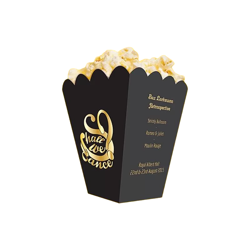 Custom popcorn boxes with your logo