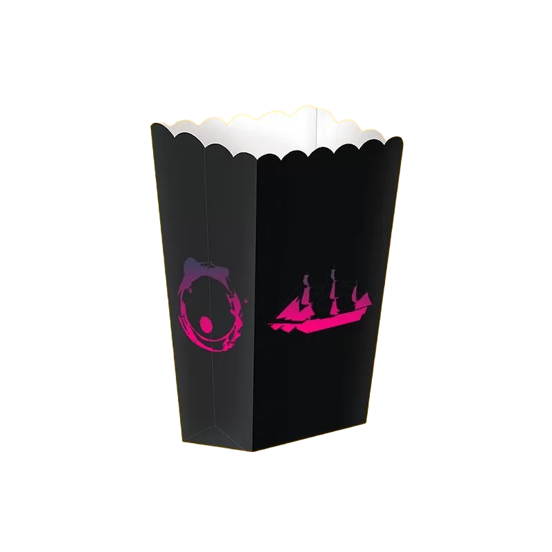 Custom popcorn multi-color box
