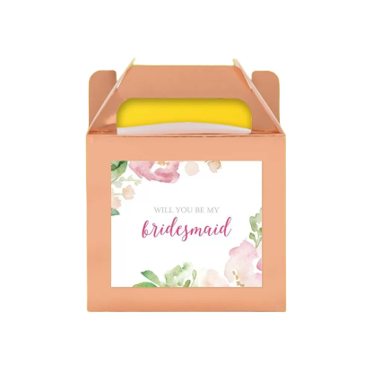 Custom printed gable boxes with your logo