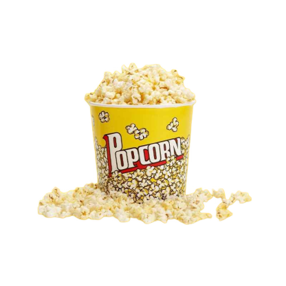 Custom Printed Matte Popcorn Box