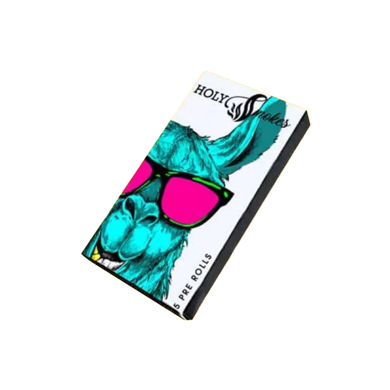 Custom Reverse Fold Pre-Rolled Joint Packaging