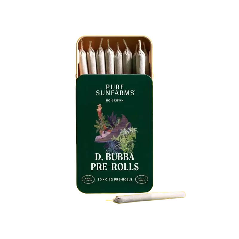 Custom sleeve and tray pre-rolled joint packaging