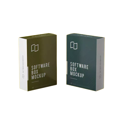 Custom Sleeve and Tray Software Boxes