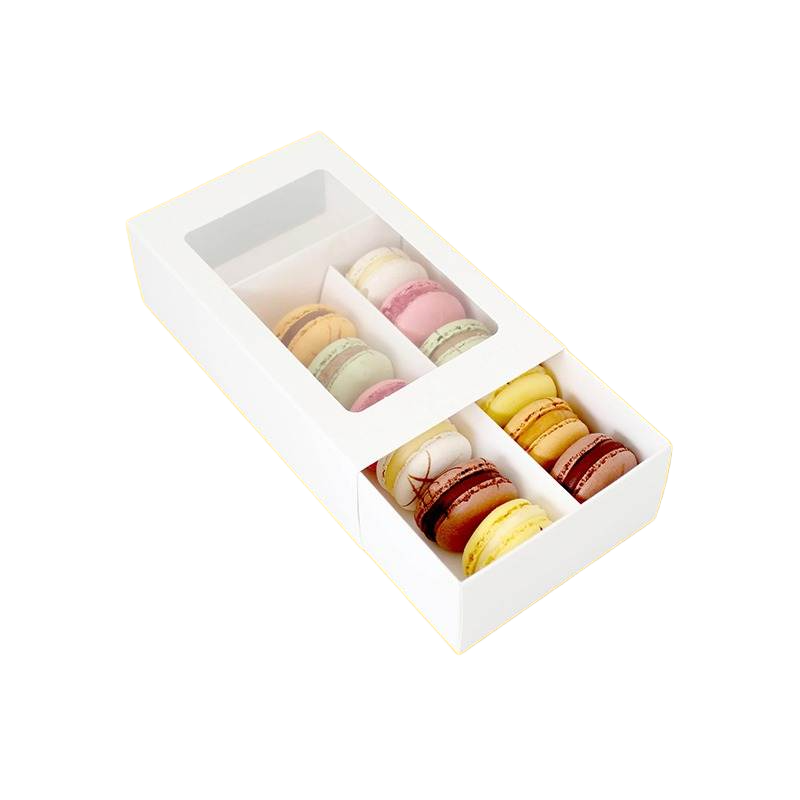 Custom Sleeve and Tray Macaron boxes