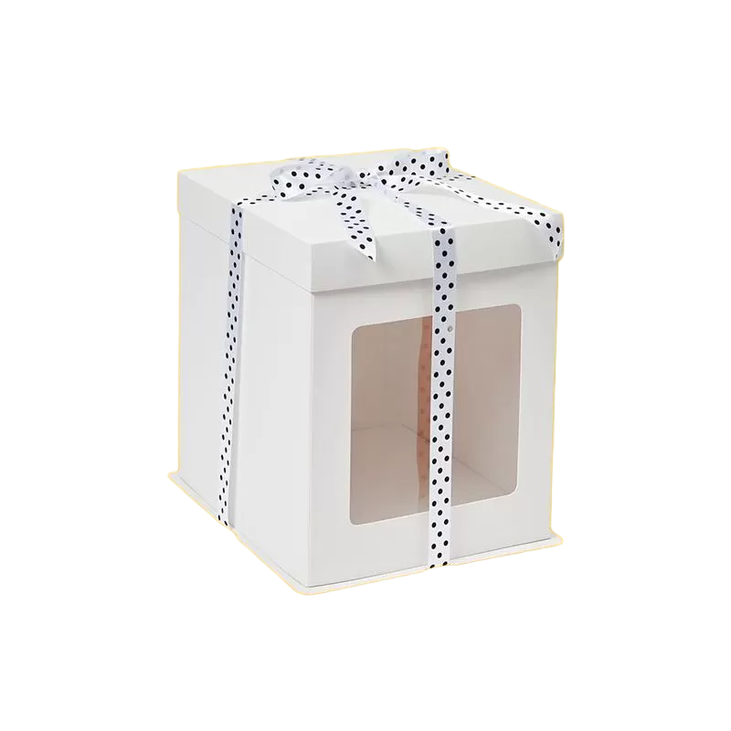 Custom tall cake box