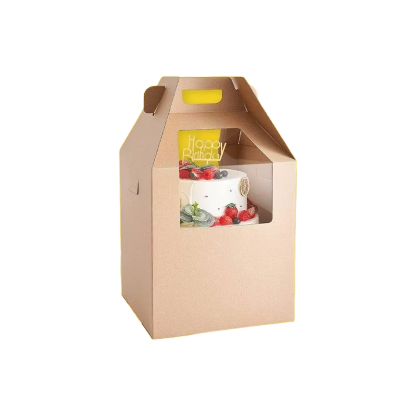 Custom tall cake box