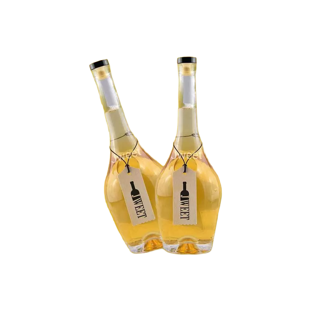 Customized unique shaped bottle necks