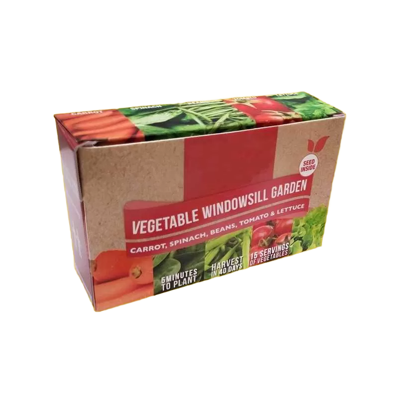 Custom Vegetable Seed Boxes