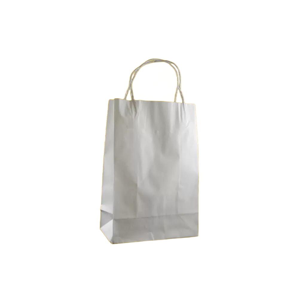 Custom White Kraft Paper Bag