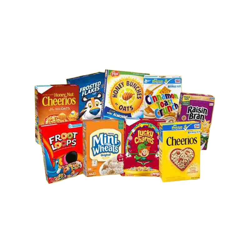Custom Wholesale Cereal Boxes