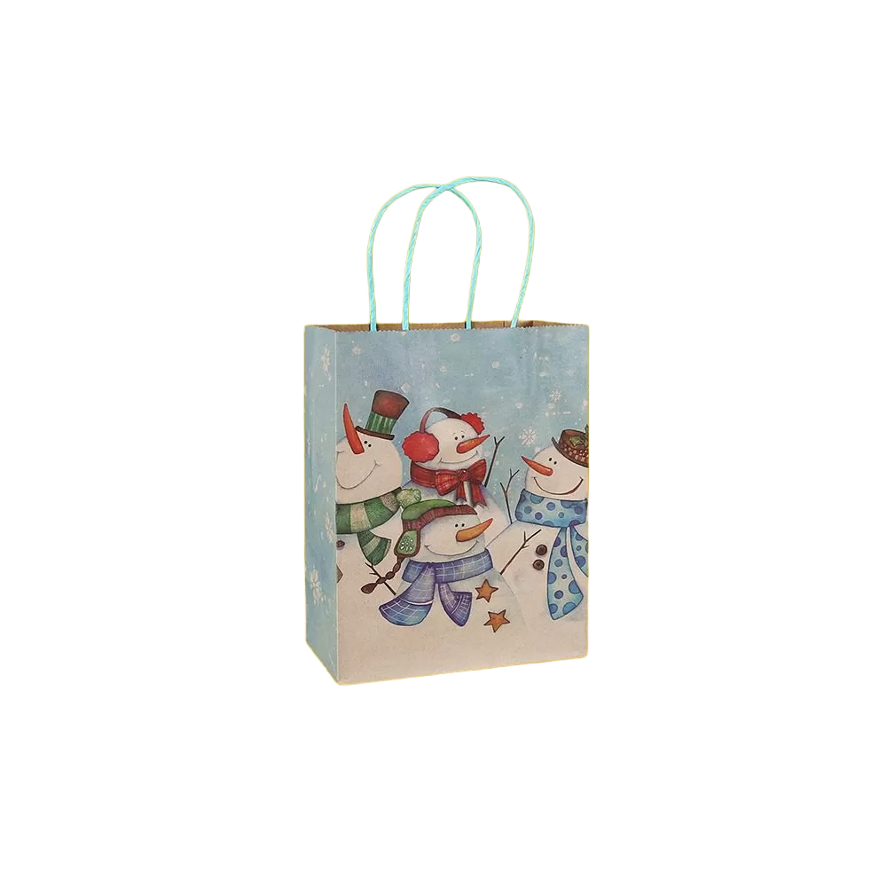 Serrated top custom bag