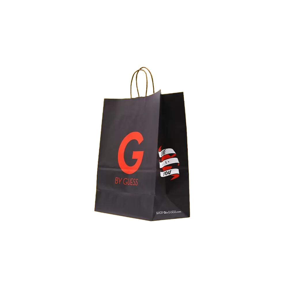 Serrated top custom bag