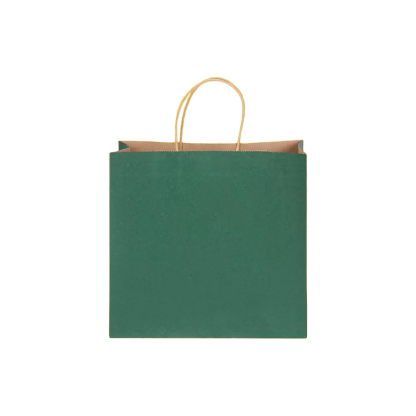 Serrated top custom bag