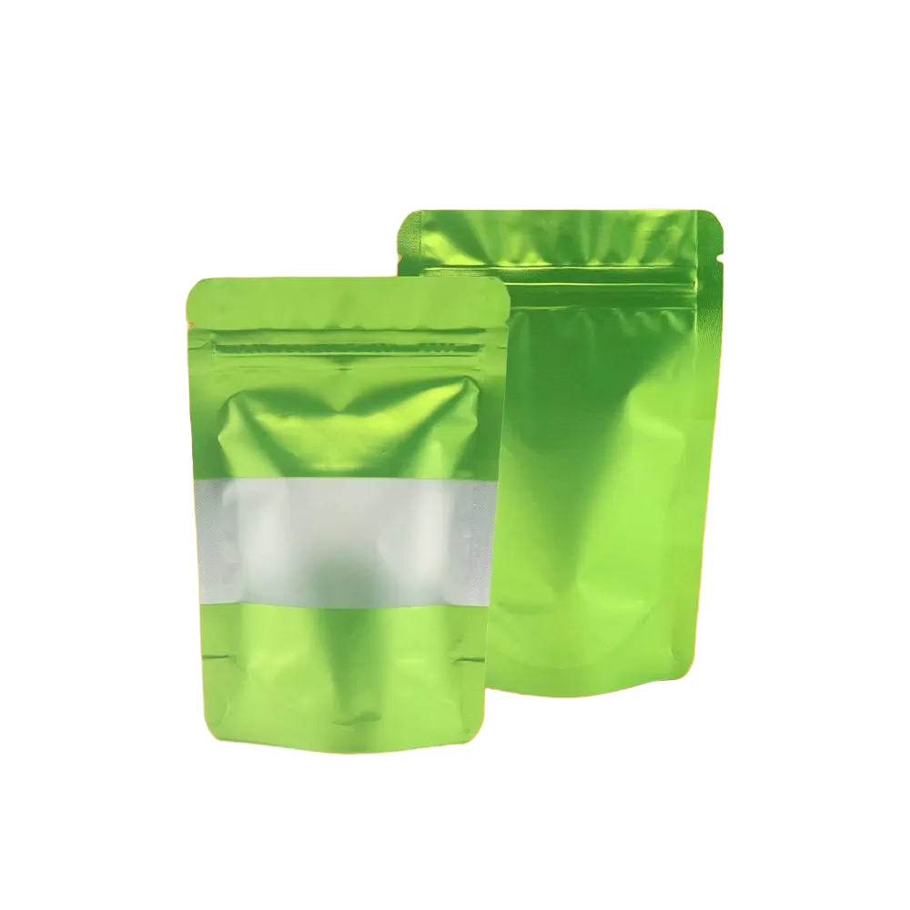 Aluminum Foil Mylar Food Bags with PVC Window