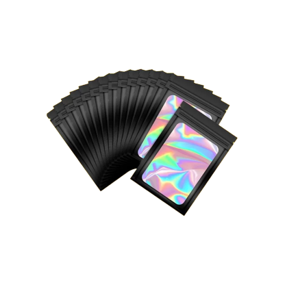 Aluminum Foil Mylar Food Bags with PVC Window