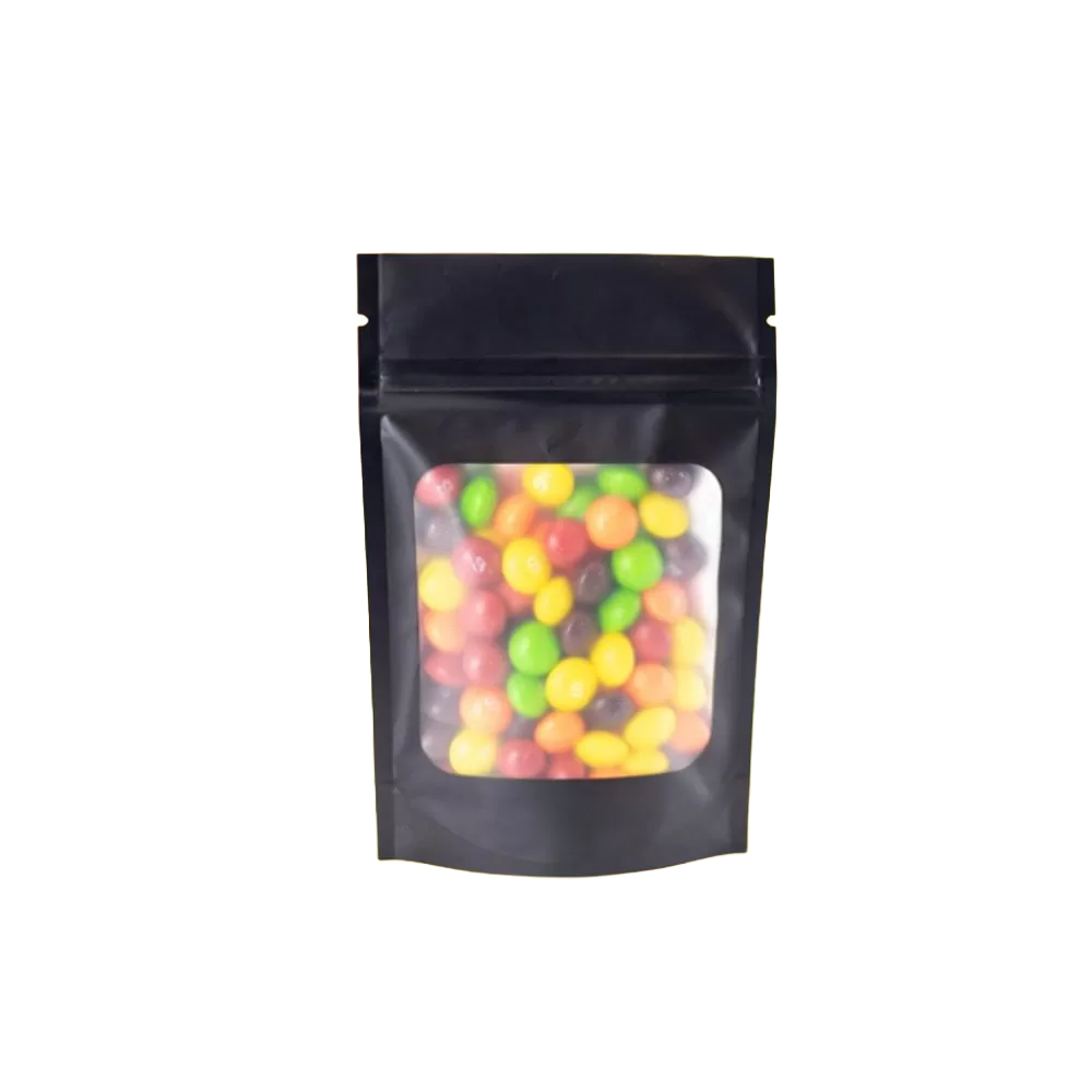 Aluminum Foil Mylar Food Bags with PVC Window