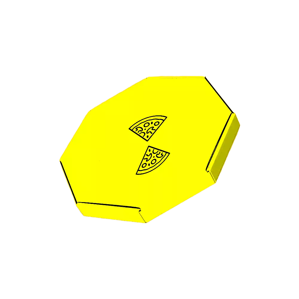 Custom Octagonal Pizza Boxes