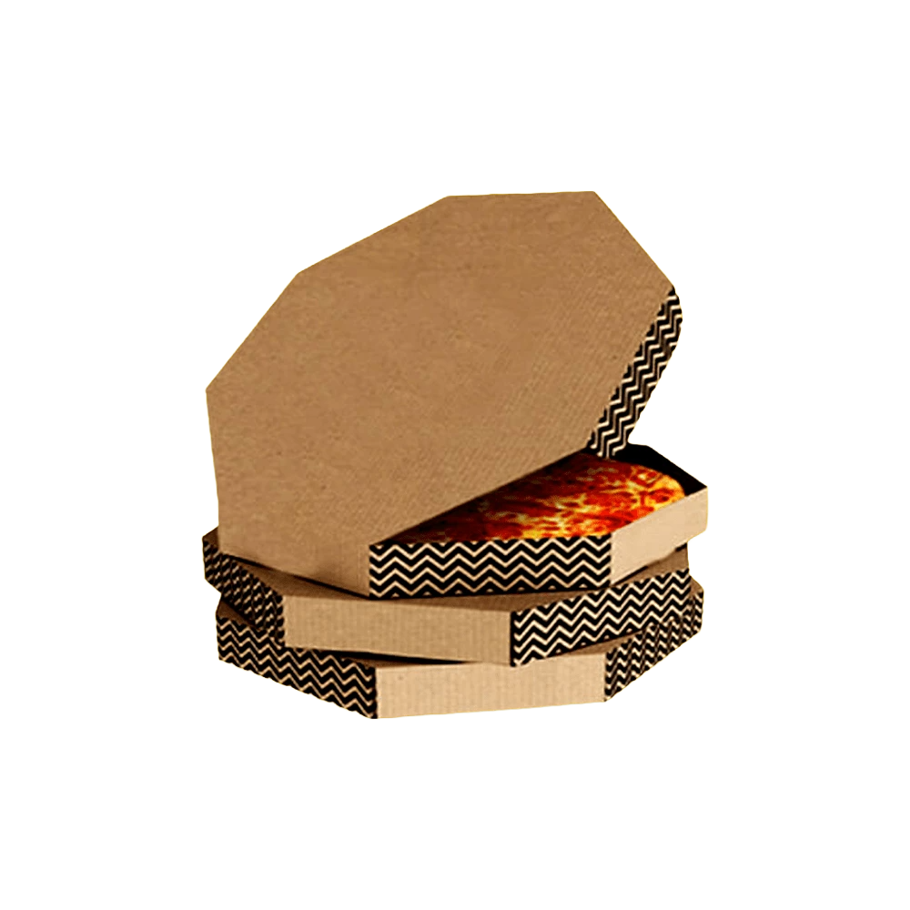 Custom Octagonal Pizza Boxes