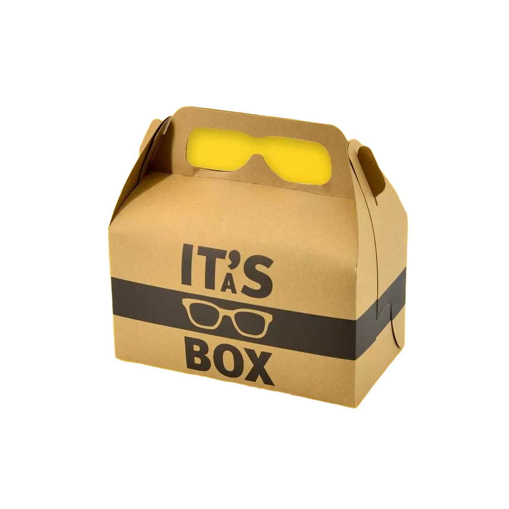 Kraft Paper Gable Box