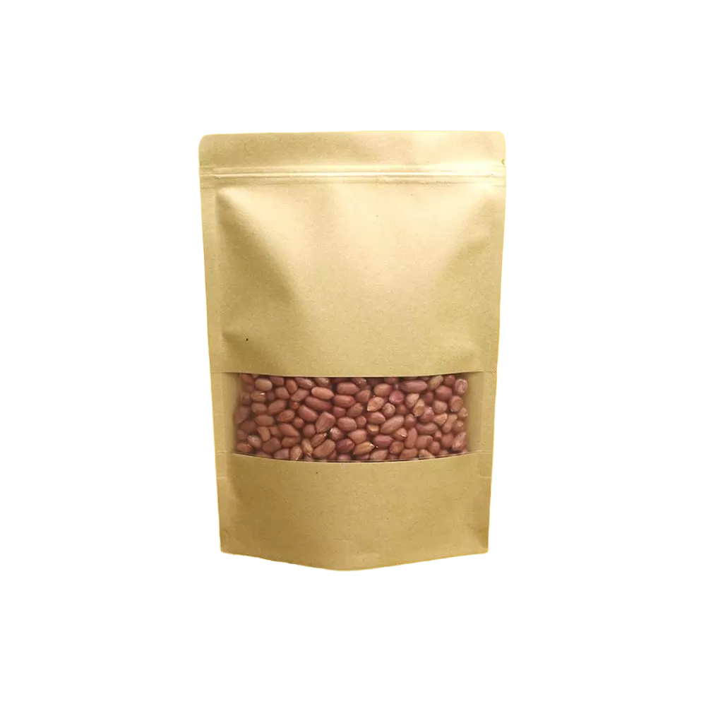 Mylar bags with PVC windows