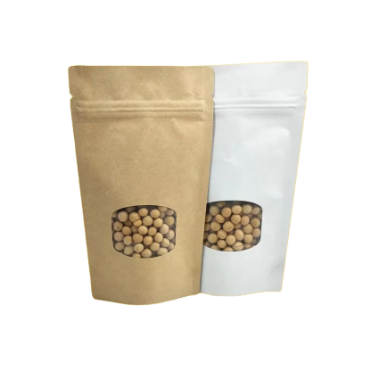 Mylar bags with PVC windows