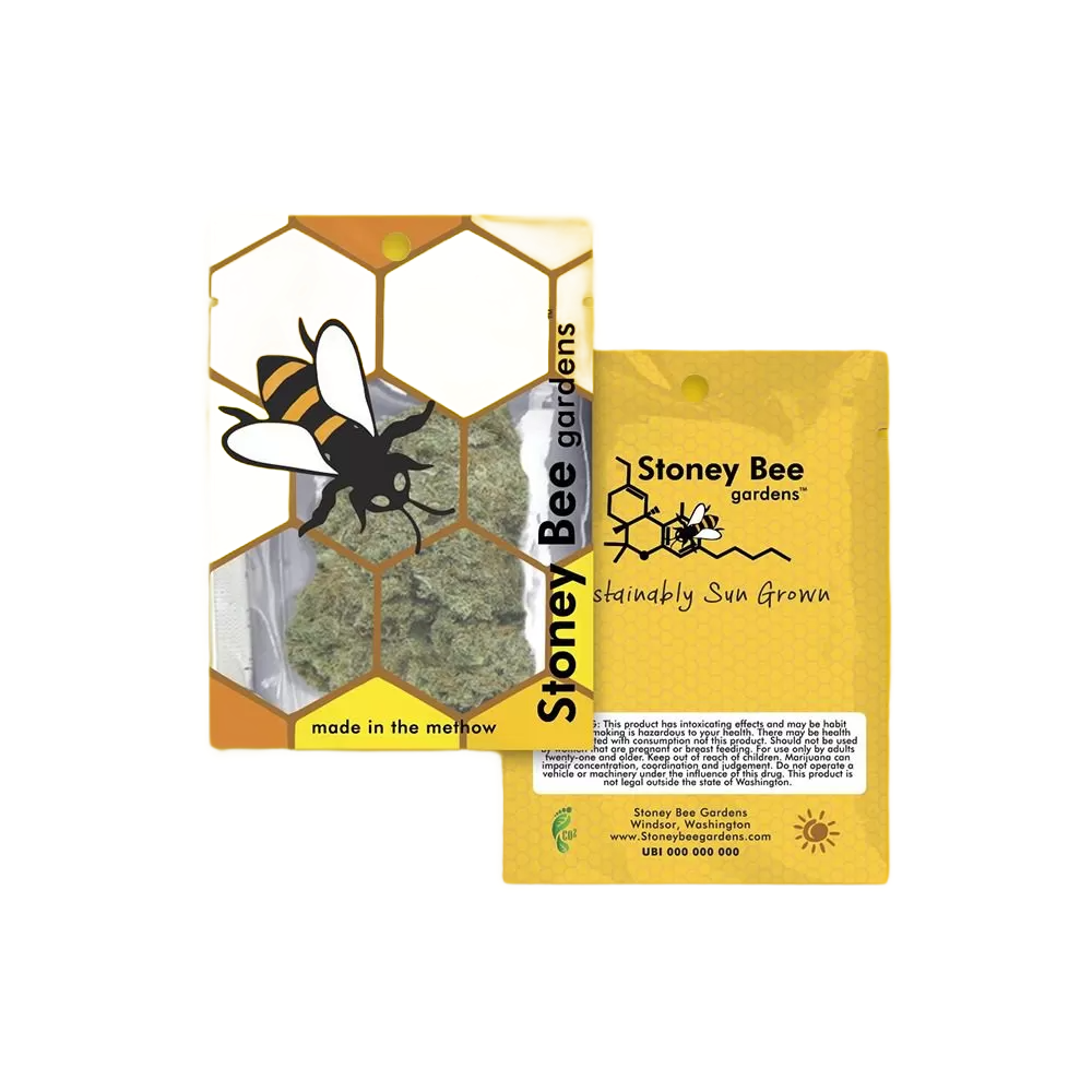 Mylar bags with PVC windows