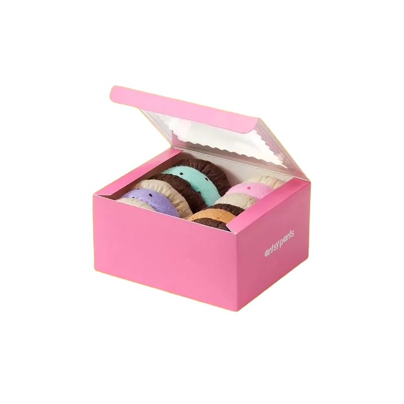 Pink Bread Box with Window