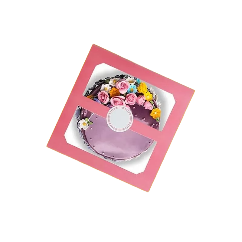 Pink Bread Box with Window