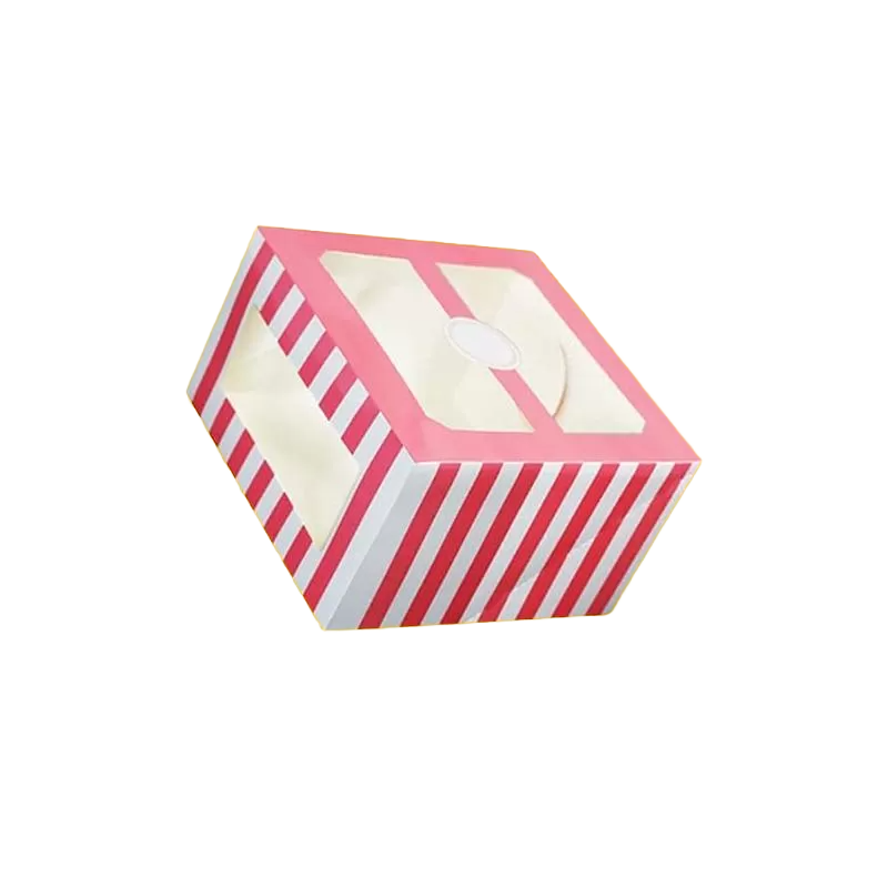 Pink Bread Box with Window