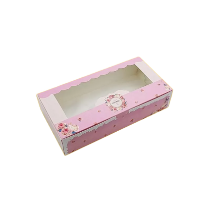 Pink Bread Box with Window