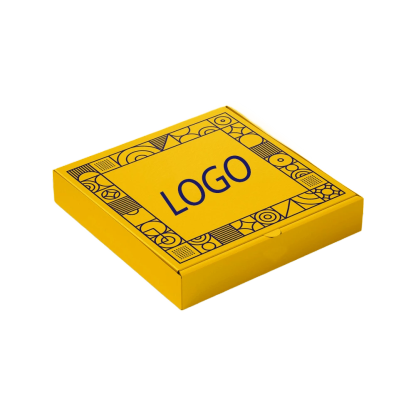 Custom pizza box with logo