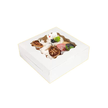 White bread box with window