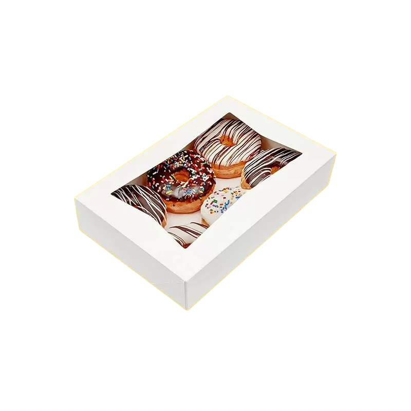 White bread box with window