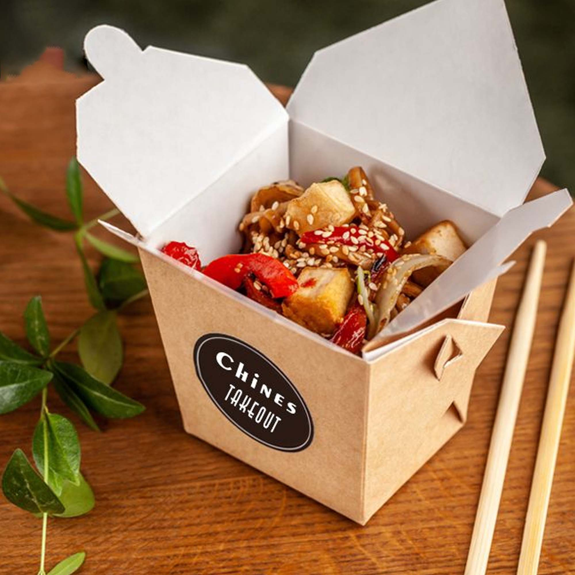 Custom Printed Chinese Takeout Boxes