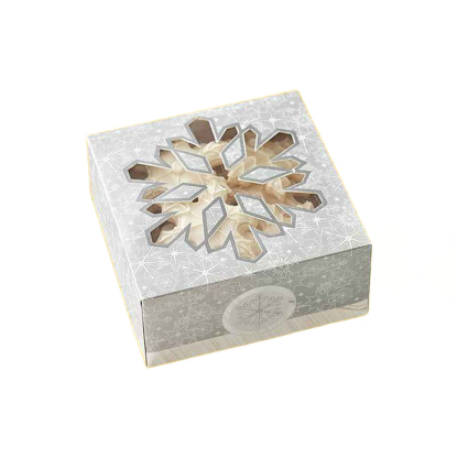 Cookie box with window