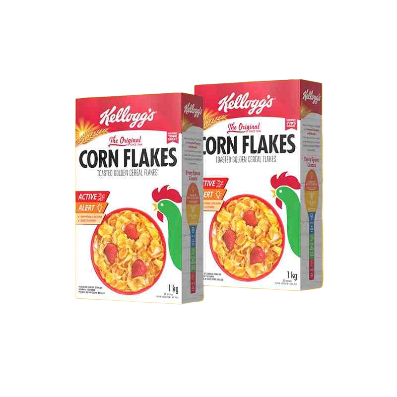 Corn Flakes Cereal Box
